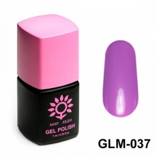 Гель-лак Мир Леди сверхстойкий - лилового цвета GLM-037